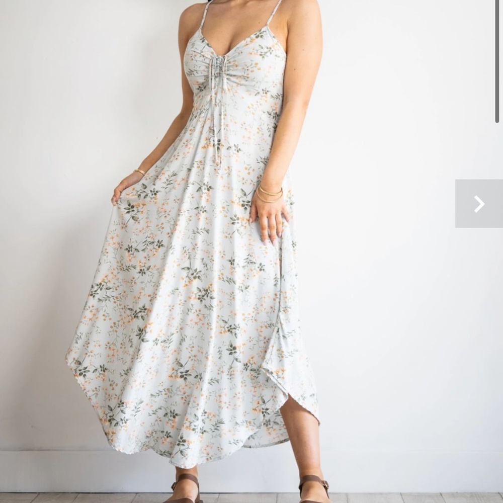 Sozy Sandrine Dress, Garden Combo pattern, Size M